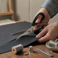Ciseaux de couturière miniatures de 5 pouces pour tissus légers et modification de vêtements