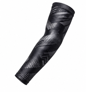 Sports <b>Compression</b> <b>Arm</b> <b>Sleeves</b> Custom Design Breathable Running Cycling Fitness Basketball Training Elastic Protective Armwear - Product Image 1