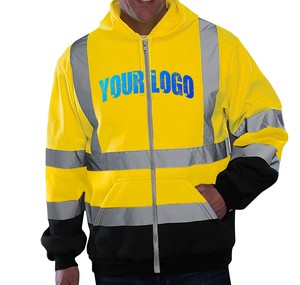 Veste réfléchissante haute visibilité directement de l'usine, vêtements de travail personnalisés pour les acheteurs en gros mondiaux - Product Image 3