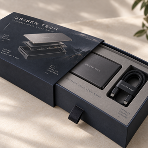 Custom ORISEN Portable Solid State Drive Sliding <b>Drawer</b> Packaging Box - Product Image 4