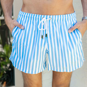 Slips de bain tendance, confortables, à taille élastique, résistants au chlore, bleu roi, collection été - Product Image 5
