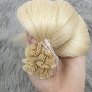 Extension de cheveux à la kératine de qualité supérieure Kératine vierge plate I Tip Extension de cheveux humains - Product Image 2