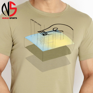 T-shirts imprimés pour hommes de haute qualité et grammage lourd, personnalisables, prix de gros chez Nurak en 2026 - Product Image 5