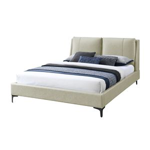 Cama King Tapizada en Tela Suave, Camas Tapizadas Cómodas - Product Image 5
