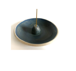 Soporte de incienso de cerámica moderno y redondeado para aromaterapia, uso festivo en el hogar o templos, tendencia 2026 - Product Image 2