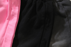 Custom Logo Men Cotton Sweat Shorts <b>Elastic</b> Waist Casual Quick Dry Breathable Drawstring Closure Summer Gym Running Sportswear - Product Image 5