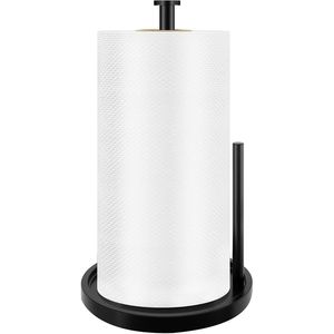 Portarotolo da Cucina Autoportante in Acciaio Inossidabile da Appoggio con Base Pesante Antiscivolo - Product Image 4