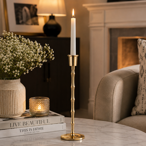 Premium Brass Peacock Candle Holder <b>Stand</b> Taper Candlestick Holder <b>Bird</b> Design Home Decor Wedding Table Centerpiece Decoration - Product Image 4