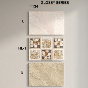 Elegance Pink Design Bathroom Interior Waterproof Glossy Glazed Ceramic Digital <b>Wall</b> Tiles 200x300mm Price - Product Image 3