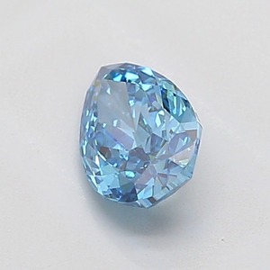 Diamante Suelto en Forma de Pera Azul Intenso de 0.87 Ct, Claridad VS1, Corte Excelente, Certificado, para Joyería de Lujo - Product Image 3