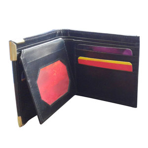 Portefeuille en cuir de vachette véritable pour homme, qualité supérieure, fait main, portefeuille à double pli, portefeuille en cuir tendance - Product Image 5