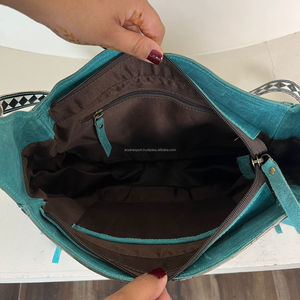 กระเป๋าสะพายไหล่หนังกลับลายตารางหมากรุก แต่งพู่หนังแท้ ดีไซน์ลูกเต๋า แฟชั่นหรูหราสำหรับผู้หญิง ขายส่งแบบใหม่ - Product Image 6