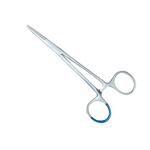Pince hémostatique droite à usage unique de 5 pouces en acier inoxydable allemand à verrouillage manuel pour salle chirurgicale - Product Image 2