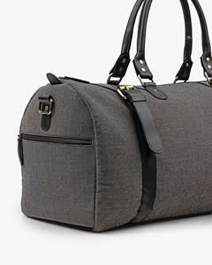 กระเป๋าเดินทางหนังและผ้าใบแบบกำหนดเอง ขนาดใหญ่ กันน้ำ สำหรับพักค้างคืน รุ่น LCTB-0024 - Product Image 5