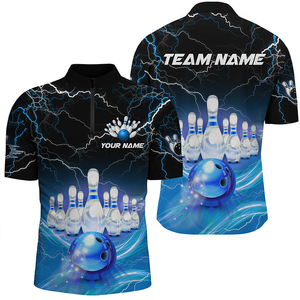 Chemise de bowling en maille fabriquée en usine à faible MOQ, col mandarin, motif imprimé par transfert thermique, 220g, 100% polyester respirant - Product Image 4