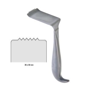 Retractor Iliaco Estilo Tessier, Quirúrgico Maxilofacial y Torácico, 36x50mm, 18cm, Acero Inoxidable, Manual, de Alta Calidad, Médico - Product Image 5