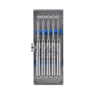 Kit Quirúrgico Completo de Implantes Dentales de Titanio, Disponible en Color Personalizado, Herramientas de Microcirugía Oral para Odontología - Product Image 1