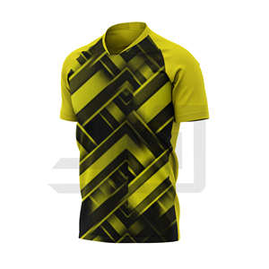 Camiseta de Fútbol para Adultos Elite, 100% Algodón, Secado Rápido, Transpirable, Antibacteriana, Diseño Personalizado para Equipo - Product Image 4