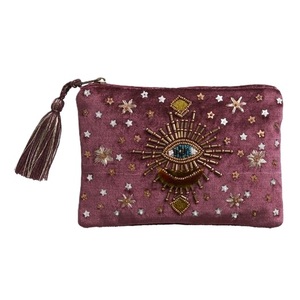 Stylish Handmade Embroidery Glass Seed Beads Customizable Coin Pouch for Girls Fashion Bohemian Travel <b>Small</b> Wallet Case - Product Image 2