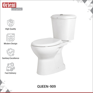 WC à deux pièces en céramique blanche, le plus vendu, prix de gros, pour salle de bain, à bas prix - Product Image 2