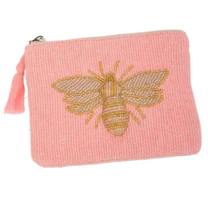 Monedero clásico hecho a mano con cuentas bordadas, diseño de dibujos animados, estampado tipográfico, color personalizado para - Product Image 1