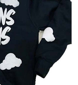 Disponibles en gros : sweats à capuche pour hommes avec impression en relief, légers, confortables, anti-plis, avec des matériaux de qualité supérieure. - Product Image 2