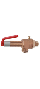 Válvula de Seguridad Premium de Bronce con Resorte, Tipo Pop, Descarga Abierta, Alta Presión, para Vapor, Aire y Aceite, OEM - Product Image 3