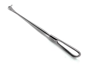 Retractor Manual de Acero Quirúrgico Inoxidable Cushing 240mm X10mm 415-168-100 Instrumento Neuroquirúrgico de Precisión Reutilizable Hermann - Product Image 5