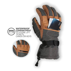 Gants de ski résistants à l'eau et durables pour le snowboard et les sports de glace, gants thermiques confortables - Product Image 6