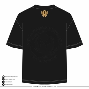 T-shirt en coton 100% pour homme, coupe ample, streetwear, manches courtes, vêtements décontractés, fabrication Mawra Custom Branding - Product Image 6