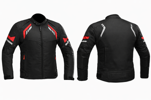 Ducati Motorcycle Leather <b>Racing</b> <b>Jacket</b> Windproof Heat-Transfer Printed Full Sleeve 220g Unisex Adults Front Logo Spring - Product Image 6