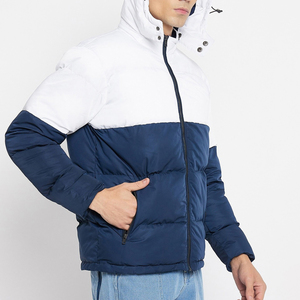 Blouson matelassé sur mesure pour homme, manteau d'hiver oversize de créateur, rembourré, à capuche, avec logo OEM sur le devant, imperméable et respirant - Product Image 3