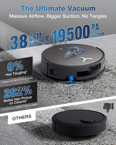 Nuevo Robot Aspirador Eco-vacs X11 Cyclone con Estación Base Multiusos, Limpia, Trapea, Lava y Seca, Limpiador de Pisos Automático - Product Image 3