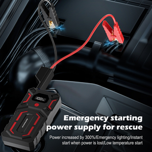 Defnoco Multifunction Portable Emergency <strong>Jump</strong> <strong>Starter</strong> Auto Engine <strong>Starter</strong> 1600 a Peak Current Jumper <strong>Starter</strong> for Vehicles <strong>Car</strong> - Product Image 4