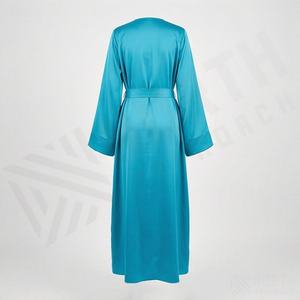 เสื้อผ้าอิสลามแบบใหม่ หรูหรา ผ้าไนดา อบายะ ตัดเย็บพิเศษ น้ำหนักเบา ระบายอากาศได้ดี ชุดอบายะสำหรับผู้หญิงมุสลิม สีตามสั่ง - Product Image 2