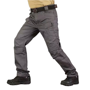 Solid Color Men's Casual <b>Cargo</b> Pants Cotton Mid Waist Multi-Pocket Design Hot Sale Outdoor Hiking Wholesale <b>Cargo</b> <b>Trousers</b> - Product Image 1