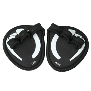 Pads de levage ergonomiques en néoprène avec paume en silicone et marquages directionnels pour l'entraînement de force - Product Image 2