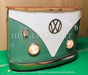La Mejor Colección de Mesas de Barra Delanteras para VW Bus Van, Arte Antiguo del Himalaya - Product Image 1