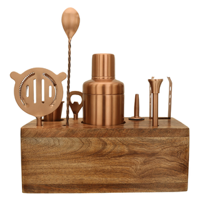 Kit de Herramientas para Preparar Bebidas de Cobre, Diseñado para una Preparación Suave de Bebidas, Recepción de Invitados y Momentos Memorables de Entretenimiento en el Hogar - Product Image 6
