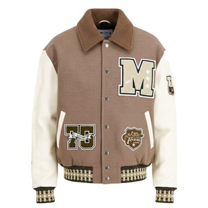 Veste universitaire brodée sur mesure de haute qualité pour l'hiver, conçue pour un look unisexe, idéale pour le streetwear ou les tenues décontractées. - Product Image 1