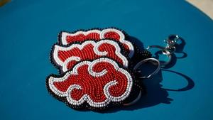 Porte-clés perlé DIY - Breloque colorée en métal pour sac, accessoires de sac, vente en gros - Product Image 2