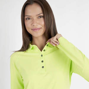 Uniforme de serveuse confortable pour femmes, chemise polo en tricot pour femmes - Product Image 2