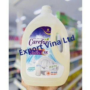 (Export Vina Ltd) Carefor Dishwashing <b>Liquid</b> - Odorless, Safe, Removes Grease and Oil Effectively 3.2L x 6 - Product Image 1