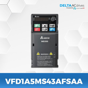 Delta MS300 VFD1A5MS43AFSAA ไดรฟ์ปรับความถี่สามเฟส 380~480V 0.4KW - Product Image 1