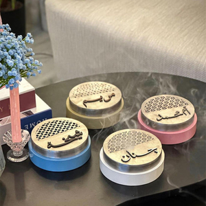 Quemadores de Incienso Decorativos Triangulares con Patrones Intrincados Cortados con Láser, Diseño Moderno y Elegante para Aromatizar y Decorar el Hogar - Product Image 5