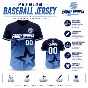 Maillot de baseball personnalisé par sublimation, entièrement boutonné, respirant, uniforme d'équipe sportive, pour hommes et jeunes, chemise de baseball personnalisée, vente en gros - Product Image 5