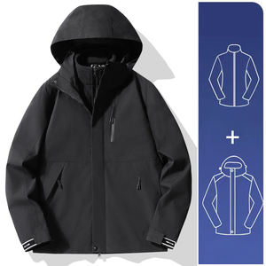 Chaqueta de Montaña Impermeable y Cortavientos de Nuevo Estilo para Pesca, Caza, Senderismo, Camping, Chaqueta de Exterior Suave - Product Image 3