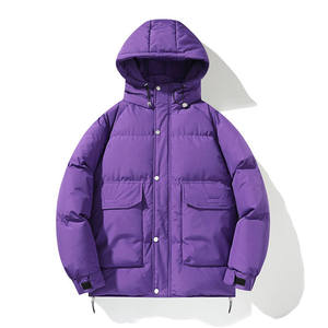 RYBIC SPORTS Unisex <b>Men's</b> Winter Thick Warm Oversized Puffer <b>Jacket</b>-Hooded Waterproof & Windproof Camouflage Pattern - Product Image 1