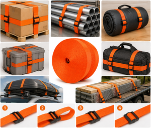 Ruban en polypropylène (PP) de 2 pouces pour emballage, usage intensif, pour la couture industrielle et la production de sacs, service de personnalisation du logo - Product Image 2