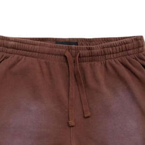 Pantalones cortos deportivos de entrenamiento para hombre, hechos a medida, de alta calidad, 100% algodón, felpa francesa, transpirables. - Product Image 5